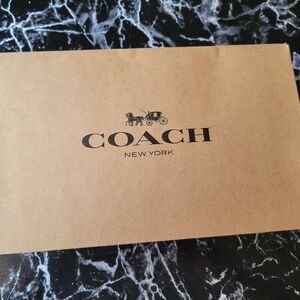 Coach New York Brown Paper Bag